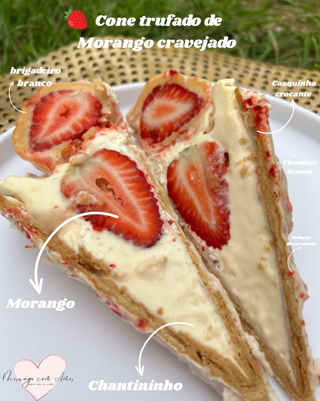 Morango com amor